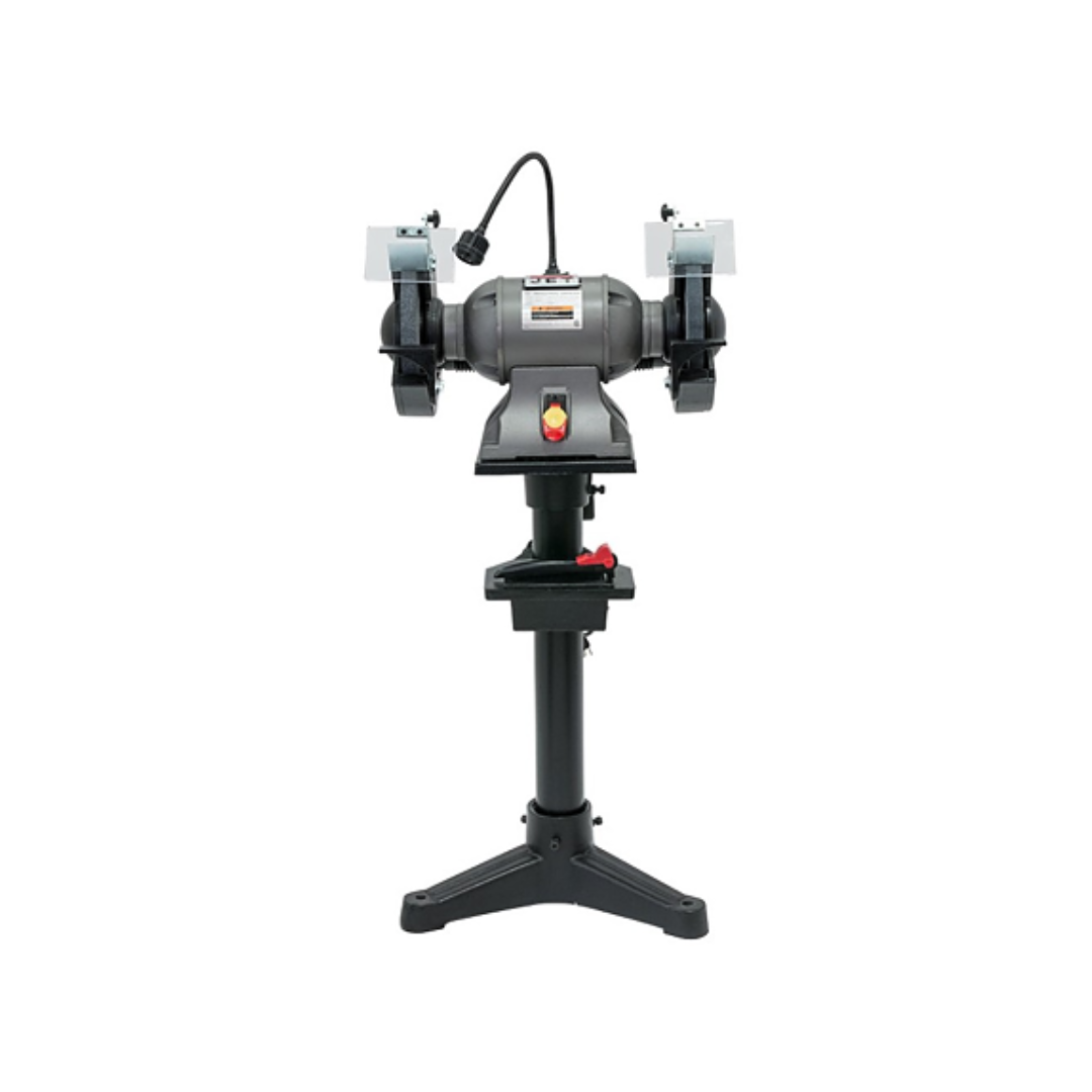 Jet Bench Grinder: 8" Wheel Dia, 0.63" Arbor Hole Dia, 1 hp  115 V, 1 Phase, 1" Wheel Thickness, 3,450 Max RPM 578008