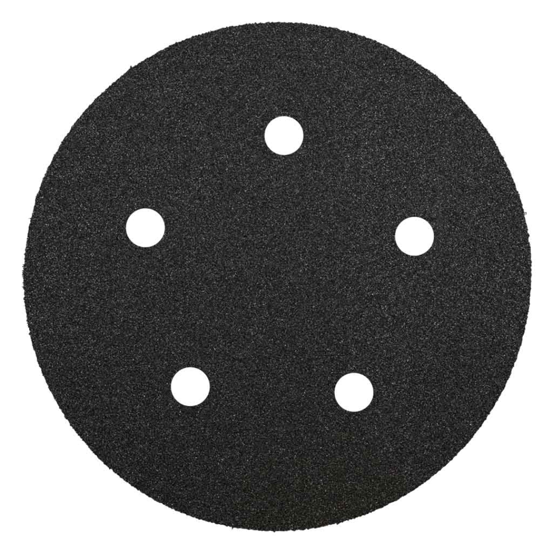 Klingspor PS11 Silicon Carbide Wet/Dry 2000 Grit sanding disc with 5-hole pattern and Kling-On hook and loop backing for precision wet and dry ultra-fine finishing applications