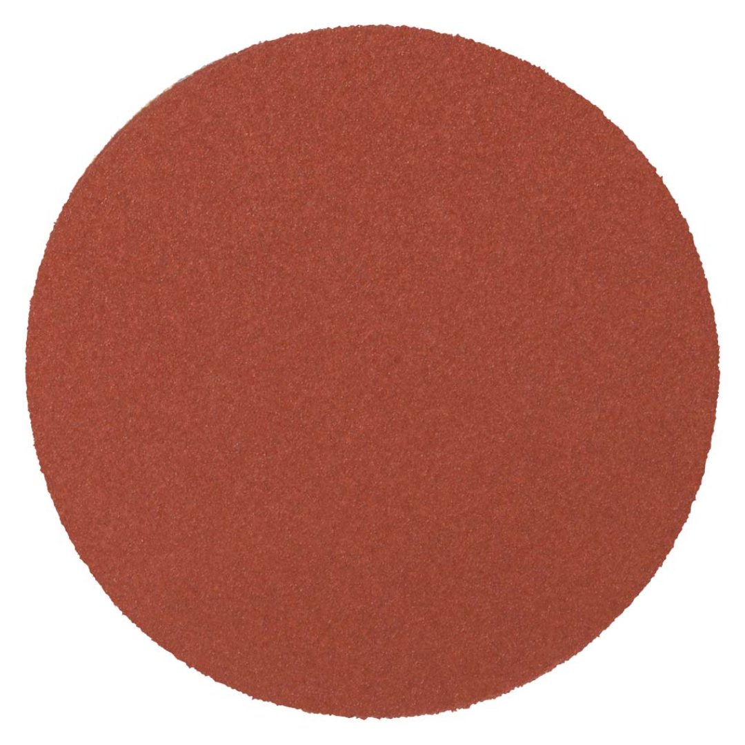 Klingspor PS29 Antistatic A/O 400 Grit sanding disc with durable F-weight paper backing, 5-inch no-hole design and Kling-On hook and loop attachment for ultra-fine finishing and precision surface preparation applications.