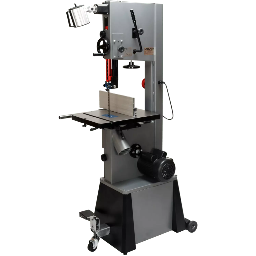 Laguna 14|12 Bandsaw MBAND1412-175 full machine view with stand and stable base configuration