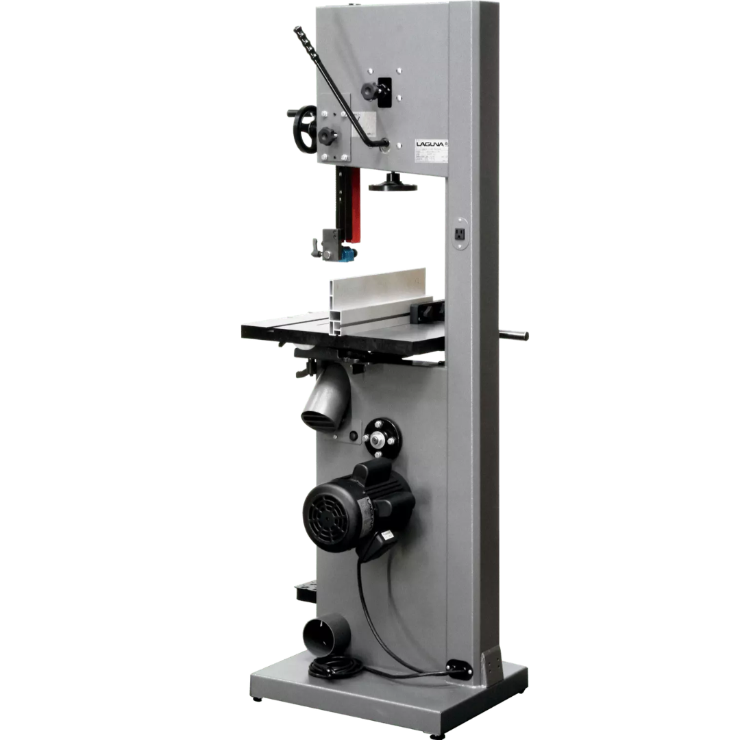 Laguna 14|BX Bandsaw tall frame design with extended resaw capacity