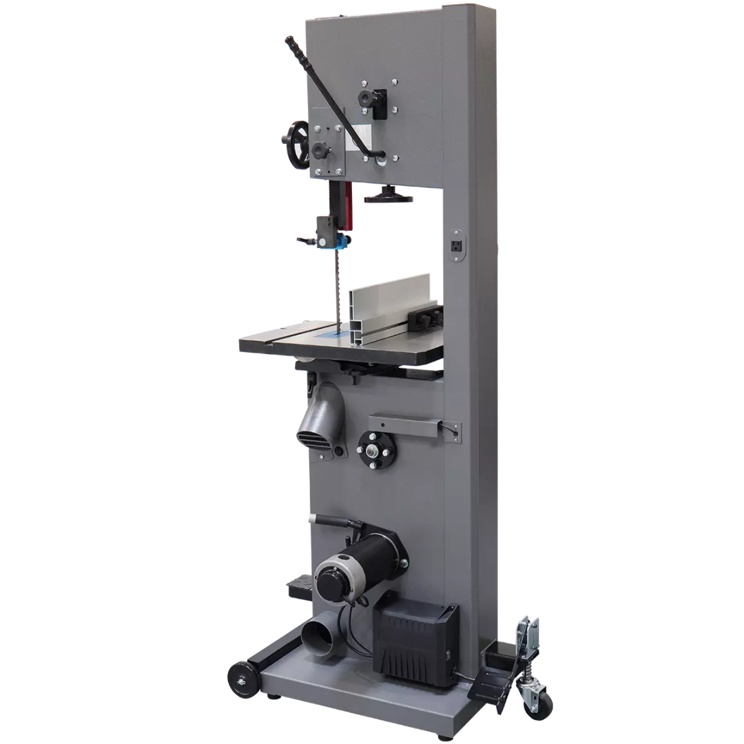 Laguna 14|CX Bandsaw MB14CX side profile showing heavy-duty frame and vertical cutting capacity