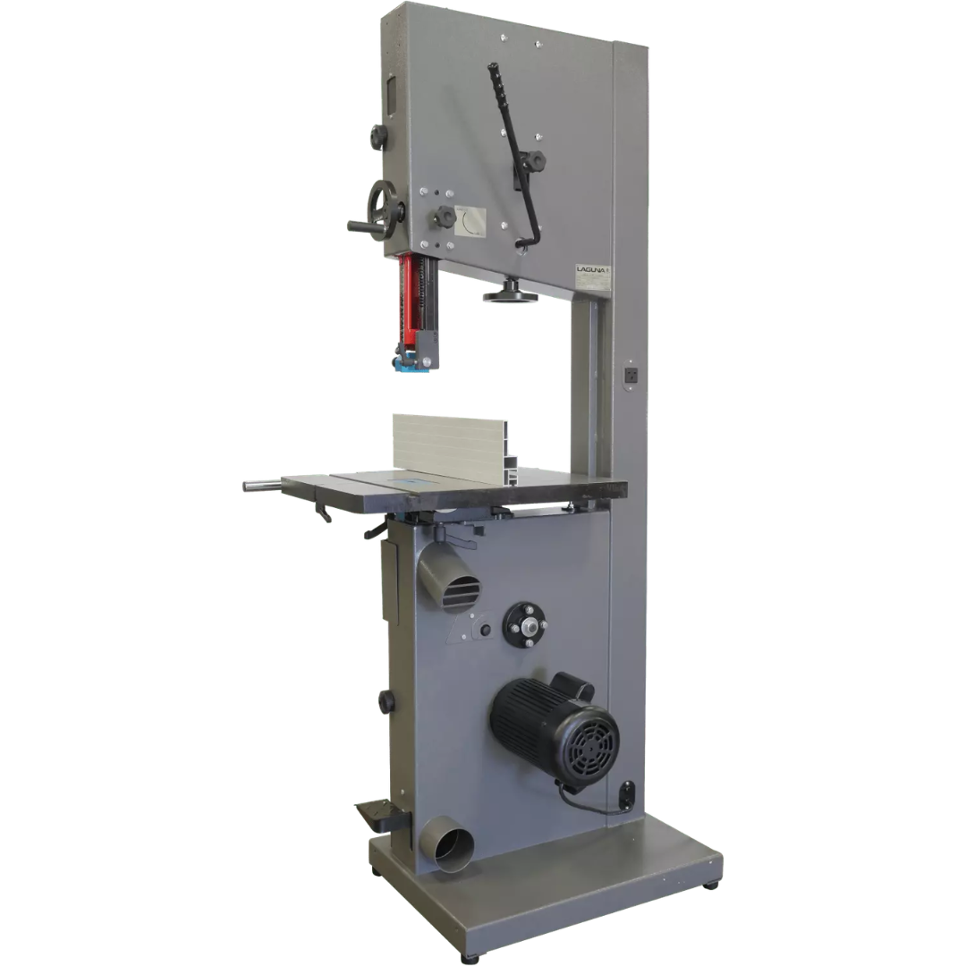 Laguna 18|BX Bandsaw MBAND18BX2203 side profile showing tall resaw capacity and rigid structure