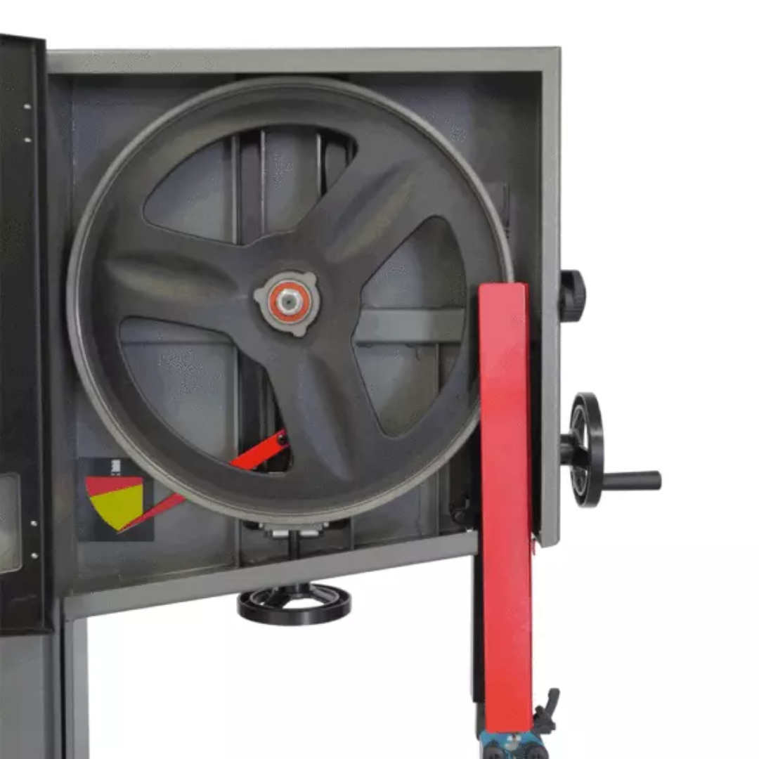 Laguna 18|BX Bandsaw MBAND18BX2203 upper wheel and blade tracking system