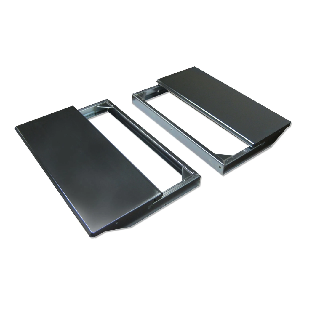 Laguna 25-50 19-38 and 25-50 INFEED/OUTFEED FOLDING TABLES FOR OPEN STAND ONLY SUPMX-71938-7F set showing folding table components and durable construction