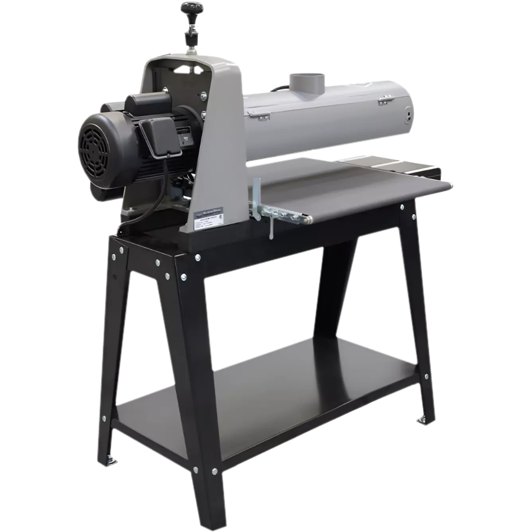 Laguna 25-50 Sander w/ Open Stand SUPMX-72550-OP full machine view on open stand showing stable frame and compact footprint