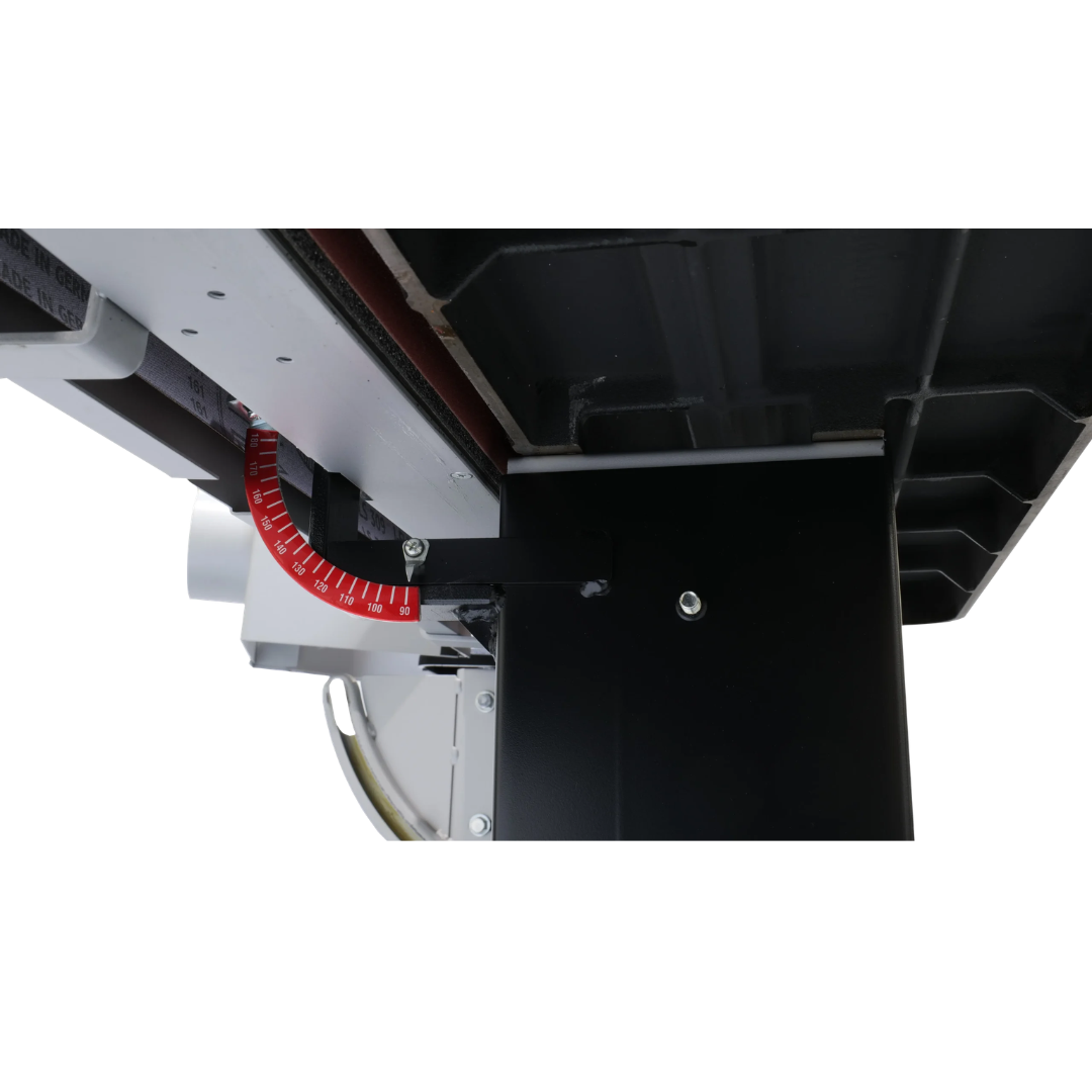 Laguna 6|89T Edge Sander MSANOES6X89-1.5-0320 dust port connection and base cabinet structure