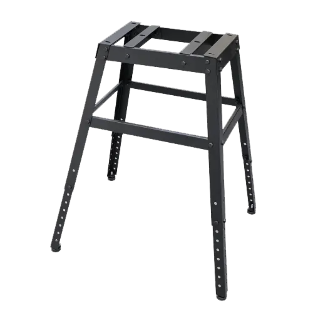 Laguna ADJUSTABLE STAND FITS V:10, G8 110001 heavy-duty steel adjustable stand with reinforced frame and multi-position height adjustment legs for machine support.