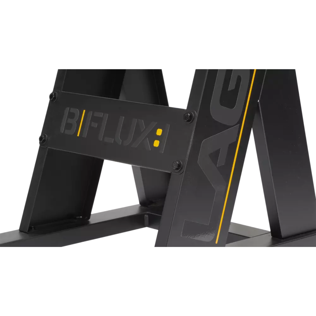Laguna B|Flux MDCBF1110C1M base frame and branding detail