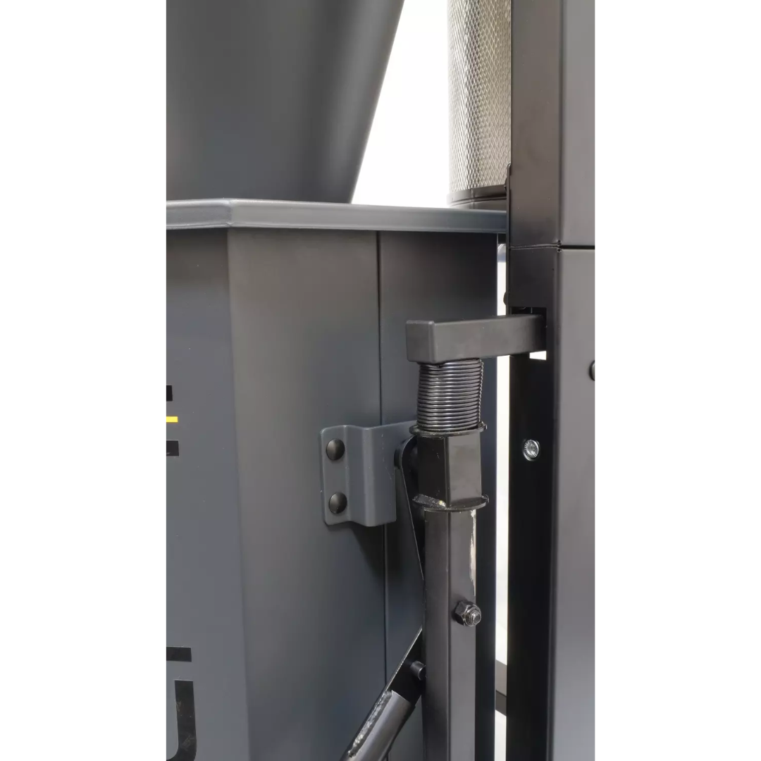Laguna C|Flux: 1 MDCCF15110 side panel access showing internal filtration system