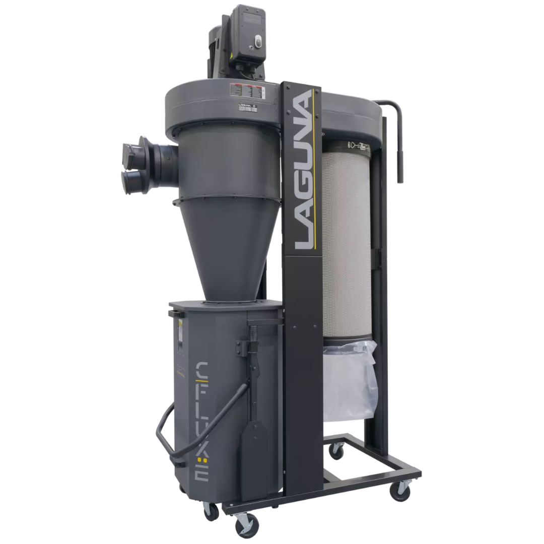 Laguna C|Flux: 2 MDCCF22201 cyclone dust collector with large capacity drum and mobile base