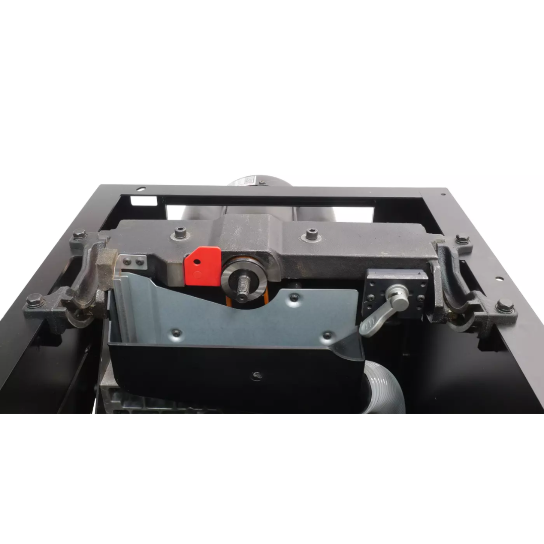 Laguna F3 Fusion Tablesaw MTSF3362203-0130 internal top view highlighting arbor assembly and drive system