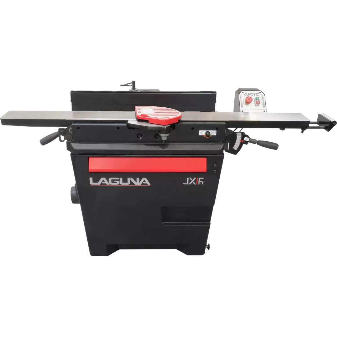 Laguna JX|6 Quadtec: II Jointer 506601 compact benchtop jointer with precision fence and cutterhead for woodworking