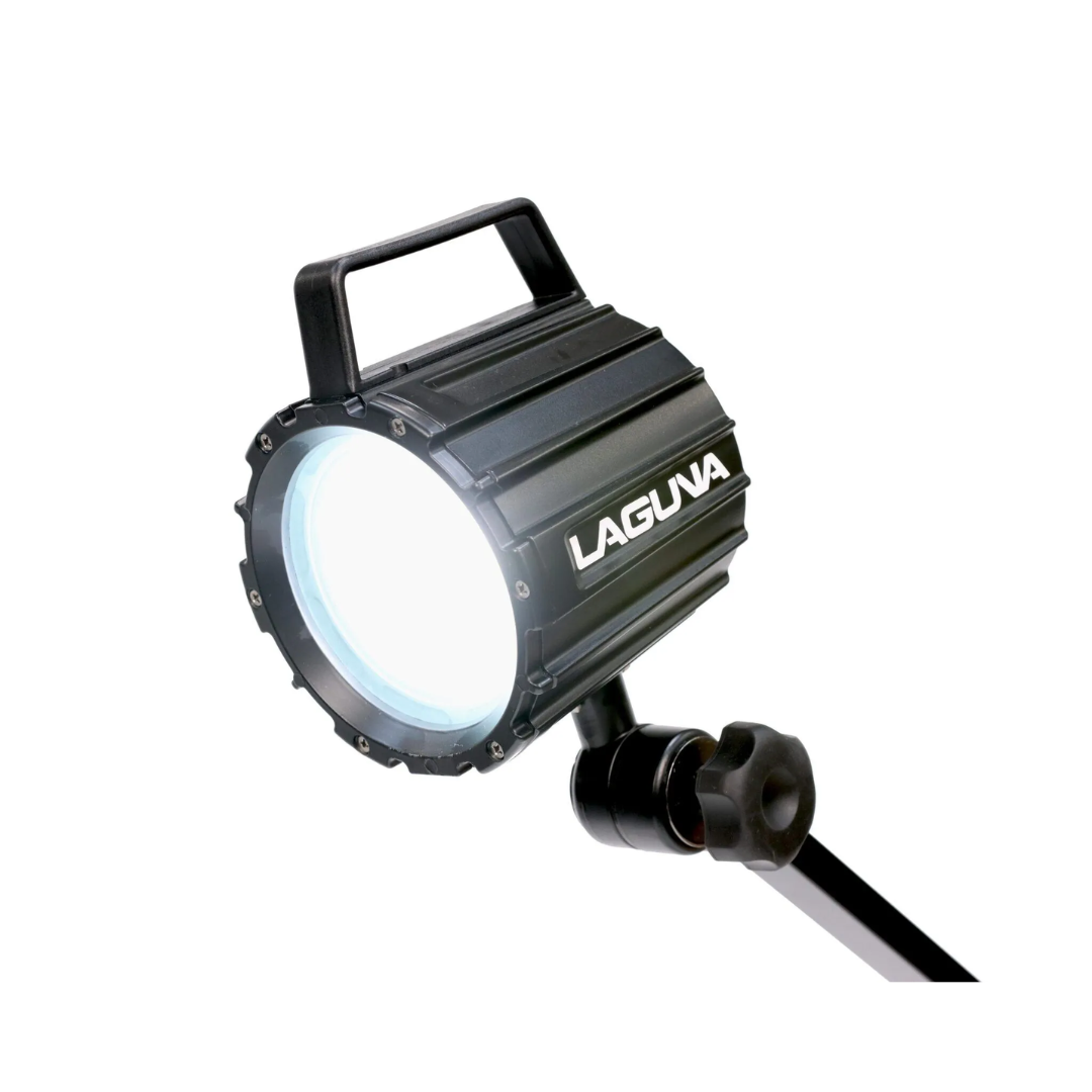 Laguna LED Chameleon 90CRI Machine Lamp ALEDMACH front view of high-output LED head with durable housing