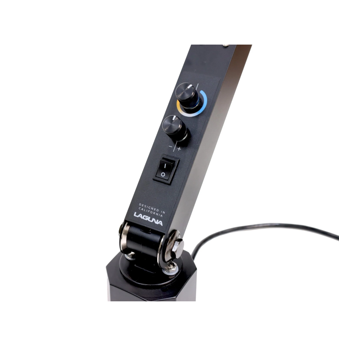 Laguna LED Chameleon 95CRI Lamp ALEDLATHE control panel with brightness and color temperature adjustment controls
