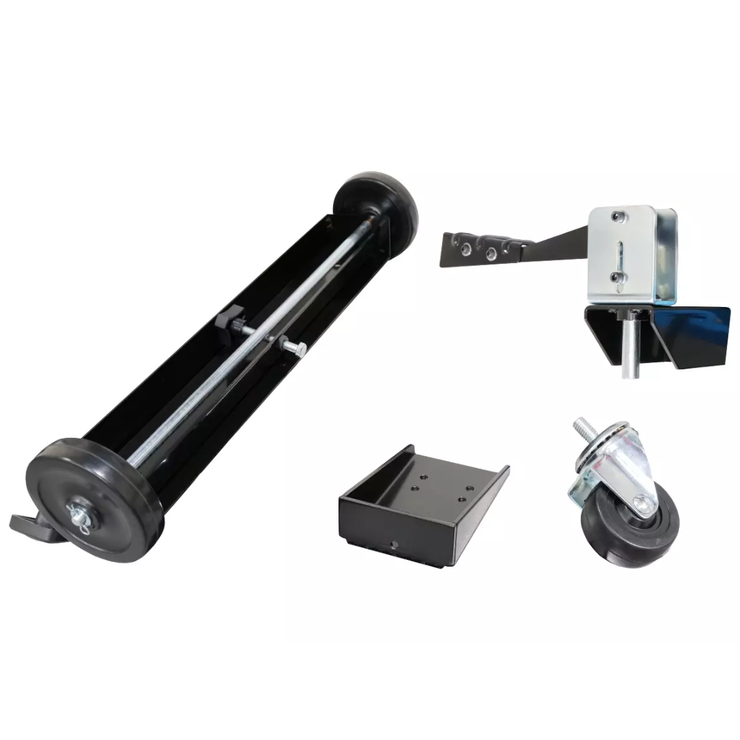 Laguna MBA14/12 wheel system accessory overview with mounting hardware and components for installation
