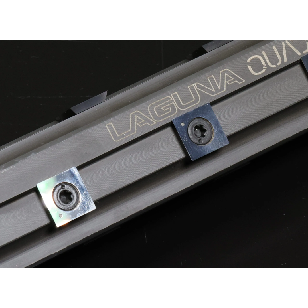 Laguna PX|12 MPLANPX12-0130-R thickness planer close-up of precision cutting blade system and feed rollers