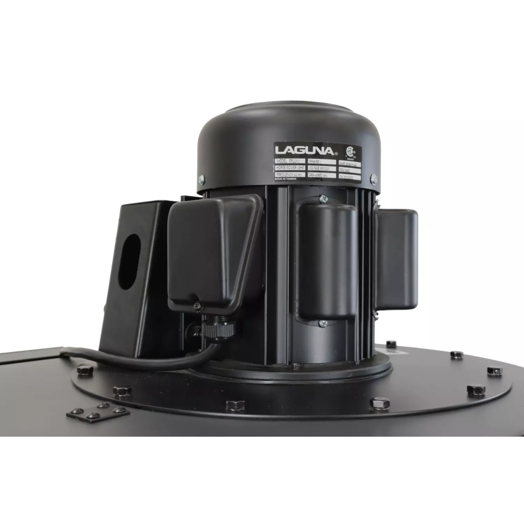 Laguna P|Flux: 1 MDCPF15110 impeller and motor housing close-up for airflow performance