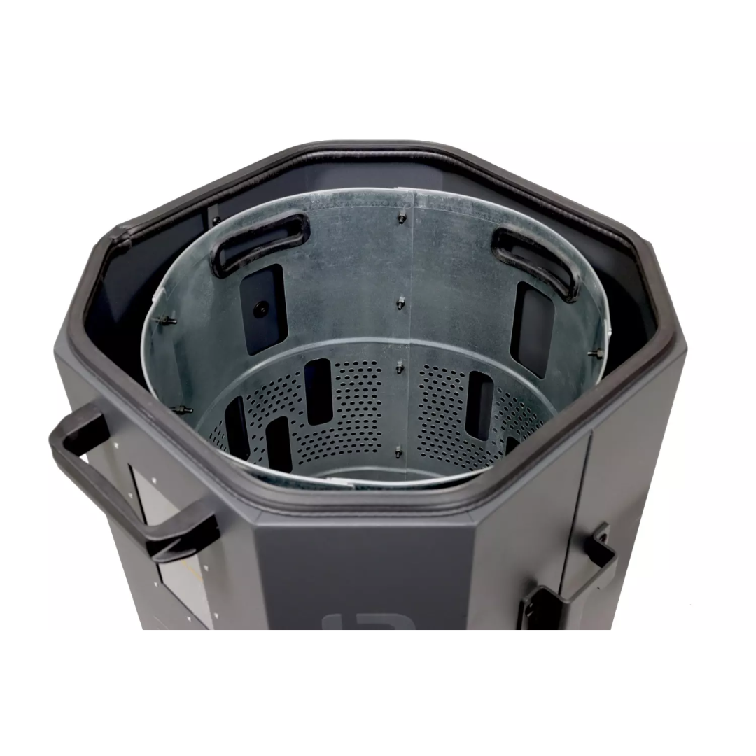 Laguna P|Flux: 1 MDCPF15110 quick-release collection bin and internal separation system