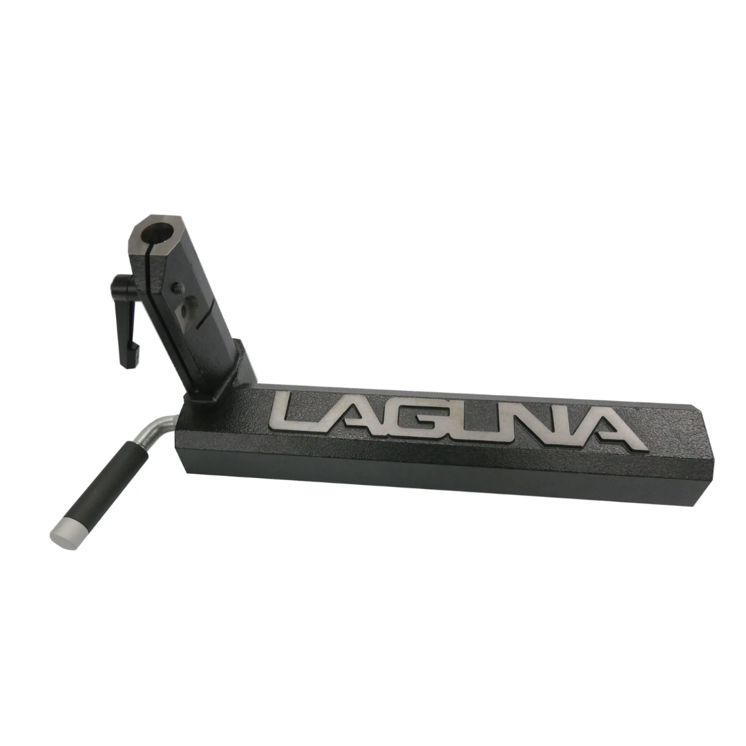 Laguna REVO 24|36 banjo PLAREVO2436-FULL heavy-duty lathe banjo assembly with adjustable locking handle and precision-machined steel construction