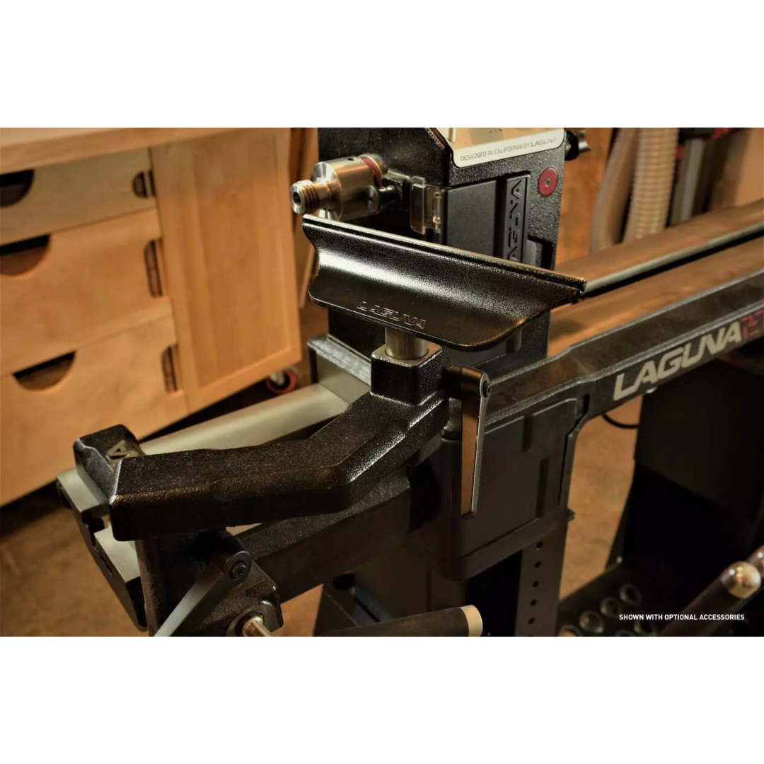 Laguna Revo 12|16 Lathe MLAREVO1216EVS branding and design detail emphasizing professional build quality