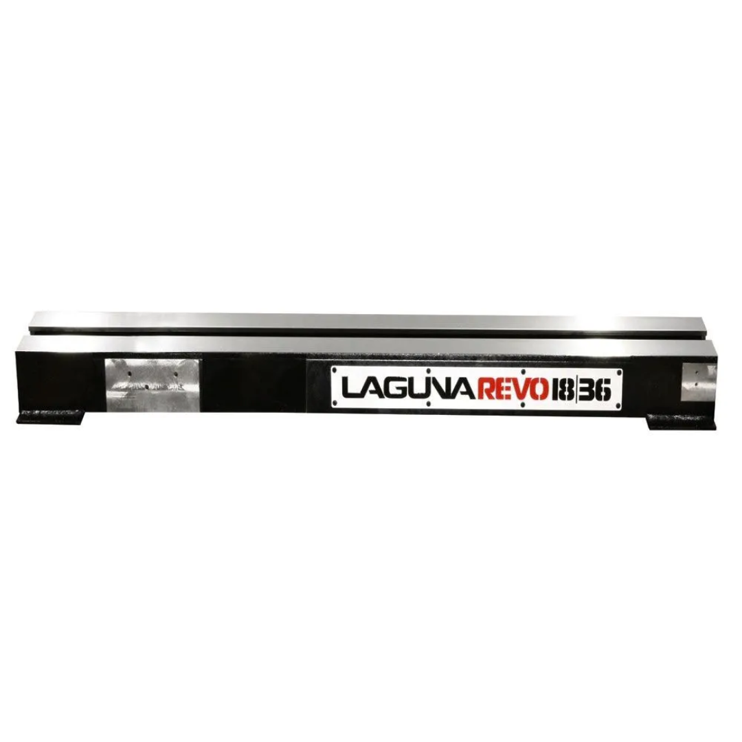 Laguna Revo 18|36 & 24|36: 58½ REVO Bed with No Leg ALAREVO18 STEEL BED steel lathe bed extension section for expanded turning capacity and rigid support