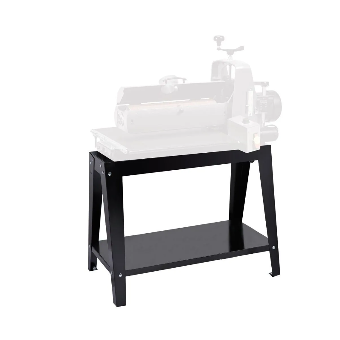 Laguna SUPERMAX OPEN STAND FOR 19-38 DRUM SANDER SUPMX-71938-OP heavy-duty steel stand with lower shelf designed to support drum sander and improve workshop stability