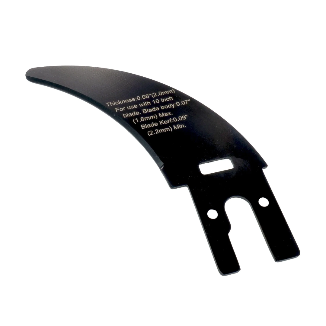 Laguna Thin Kerf Riving Knife PTSF132110150-0130-000 precision steel splitter designed for thin kerf blades with curved profile and mounting slots