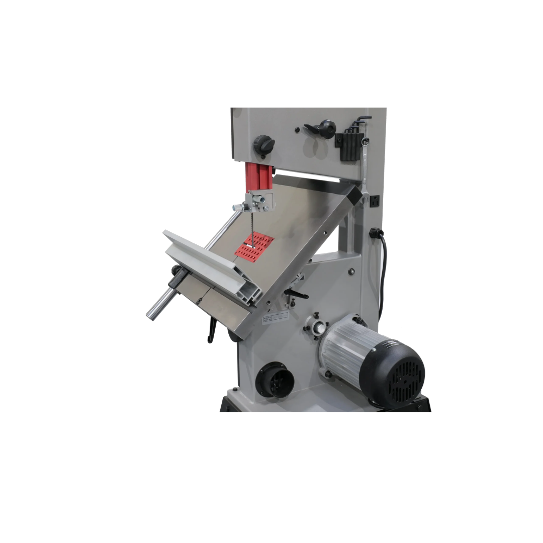 Laguna V:10 Bandsaw MBAND10V10 angled side view showing compact design and stability