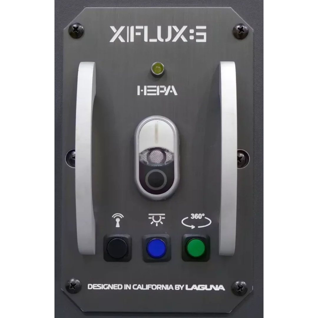Laguna X|Flux: 5 MDCXF52201 control panel interface with digital controls and indicators