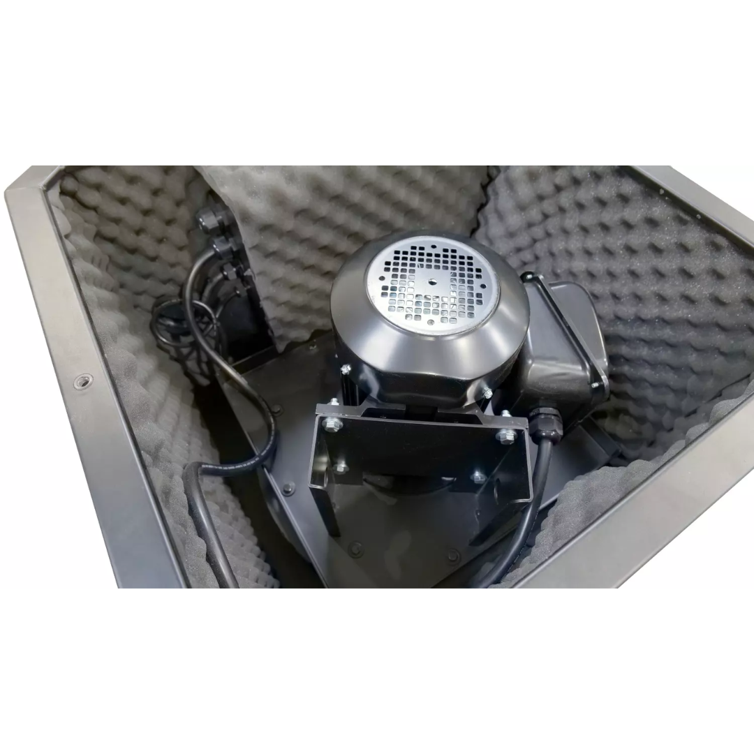 Laguna X|Flux: 5 MDCXF52201 internal motor and impeller assembly view.