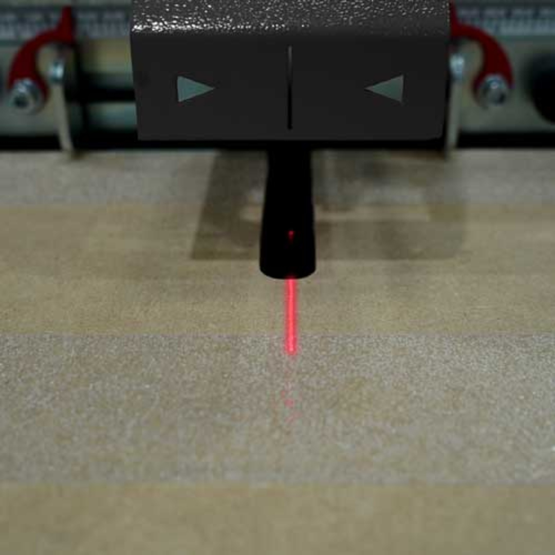 Laser guide alignment feature on Maksiwa PHM.30 Pocket Hole Machine