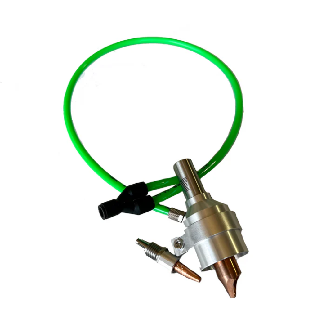 LightWELD Gas Diffuser Lens Assembly CEU00005459XXXXU complete assembly with dual fittings and gas delivery system for LightWELD