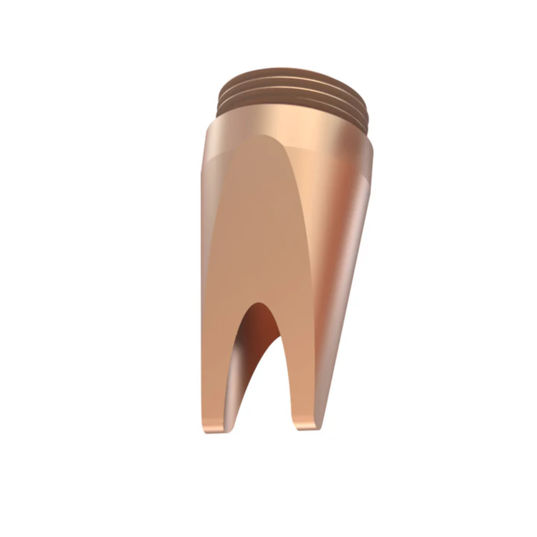 LightWELD Nozzle set CDSBME000089XXXU dual-slot nozzle tip for enhanced shielding gas flow and weld consistency