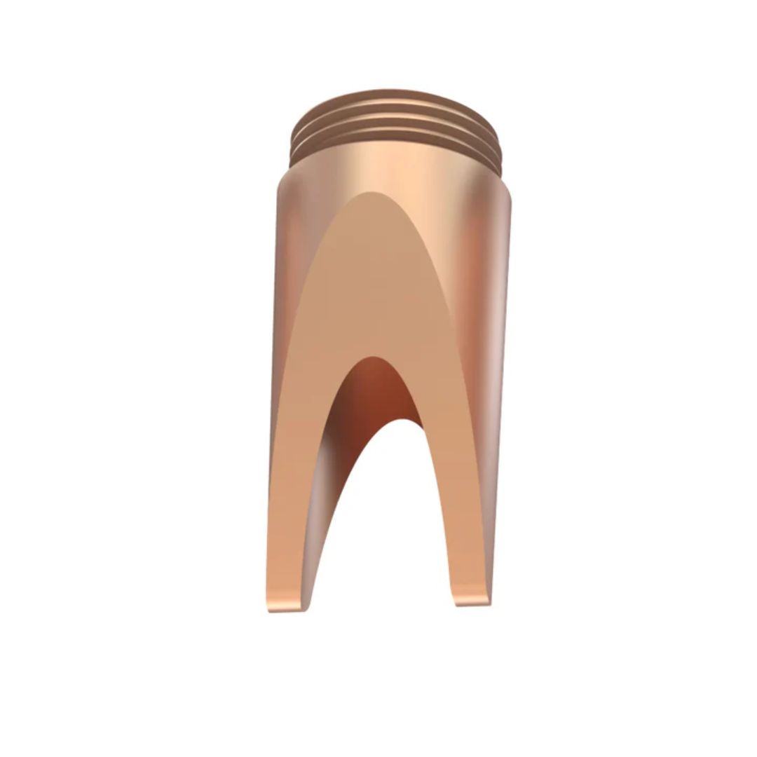 LightWELD Nozzle set CDSBME000089XXXU fork-style welding nozzle tip for controlled seam welding and joint access