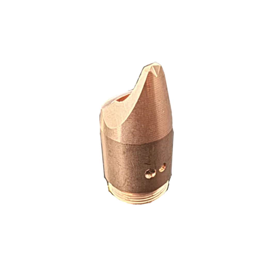 LightWELD Single-point Welding Nozzle Tip High Power 2000 Watt CMUS0012021005XU copper precision nozzle tip with angled opening for focused high-power welding