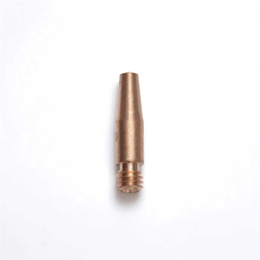 LightWELD Wire Feed Contact Tip precision copper welding tip with threaded base for accurate wire transfer