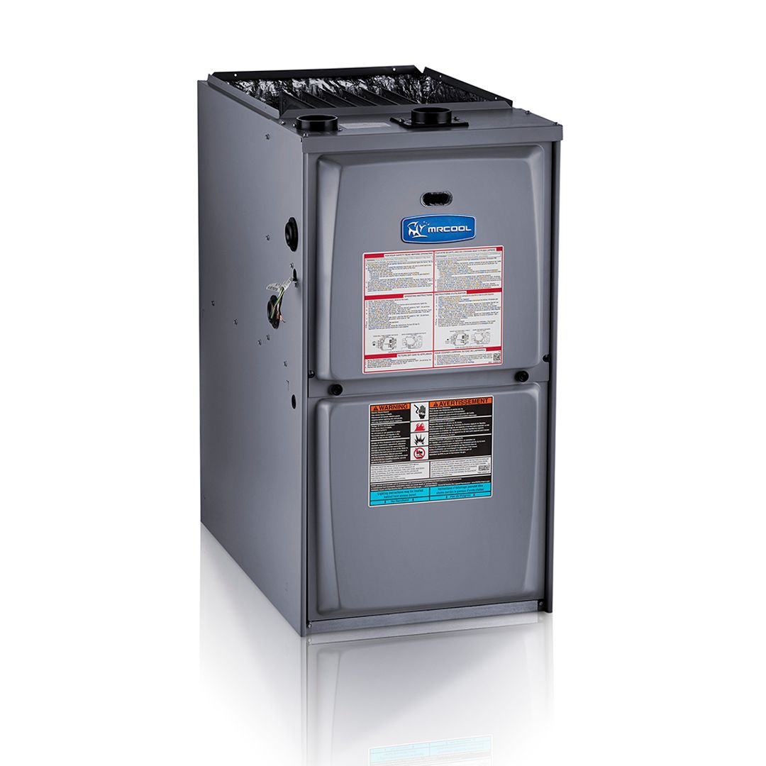 MRCOOL Mrcool Signature Downflow 95% AFUE Furnace MGD95SE110C5XA — side detail view
