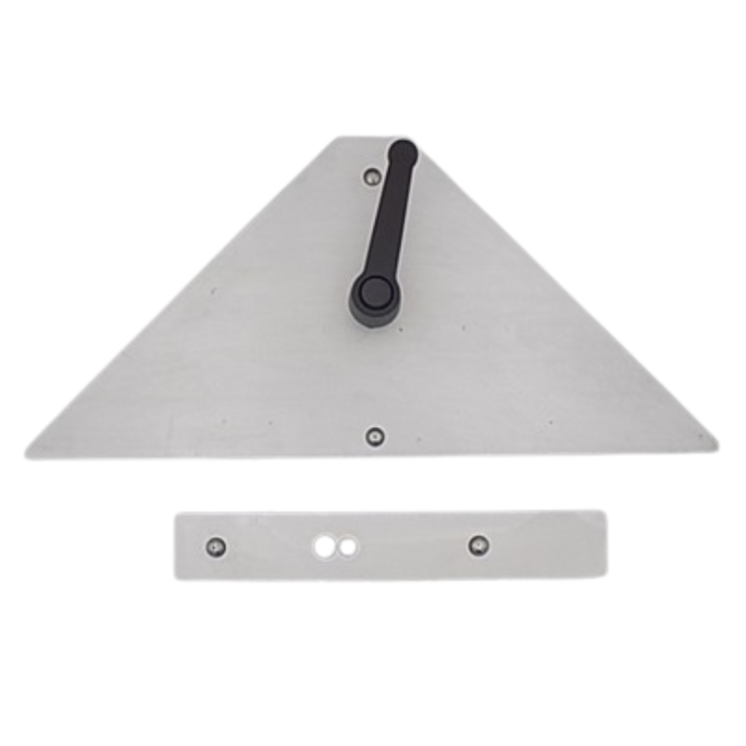 Maggi Reference Fences 45 & 90 Degree Mouldings 21/23/29 26000069 precision triangular reference fence with adjustable handle for accurate 45 and 90 degree moulding alignment
