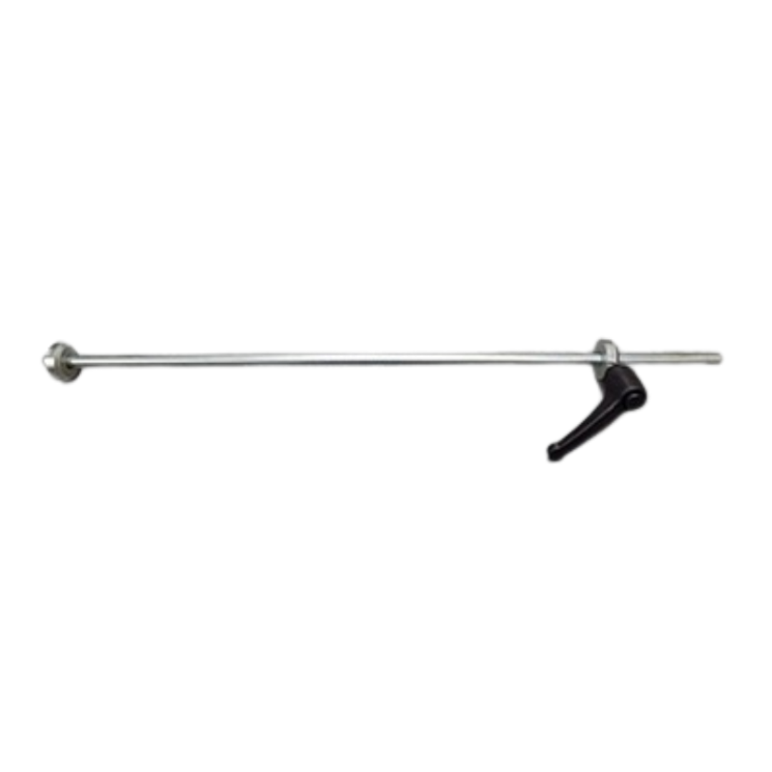 Maggi Reference Rear Fence Parallelism 21/23/29 26000061 precision alignment rod with locking handle for rear fence parallelism adjustment in line boring machines