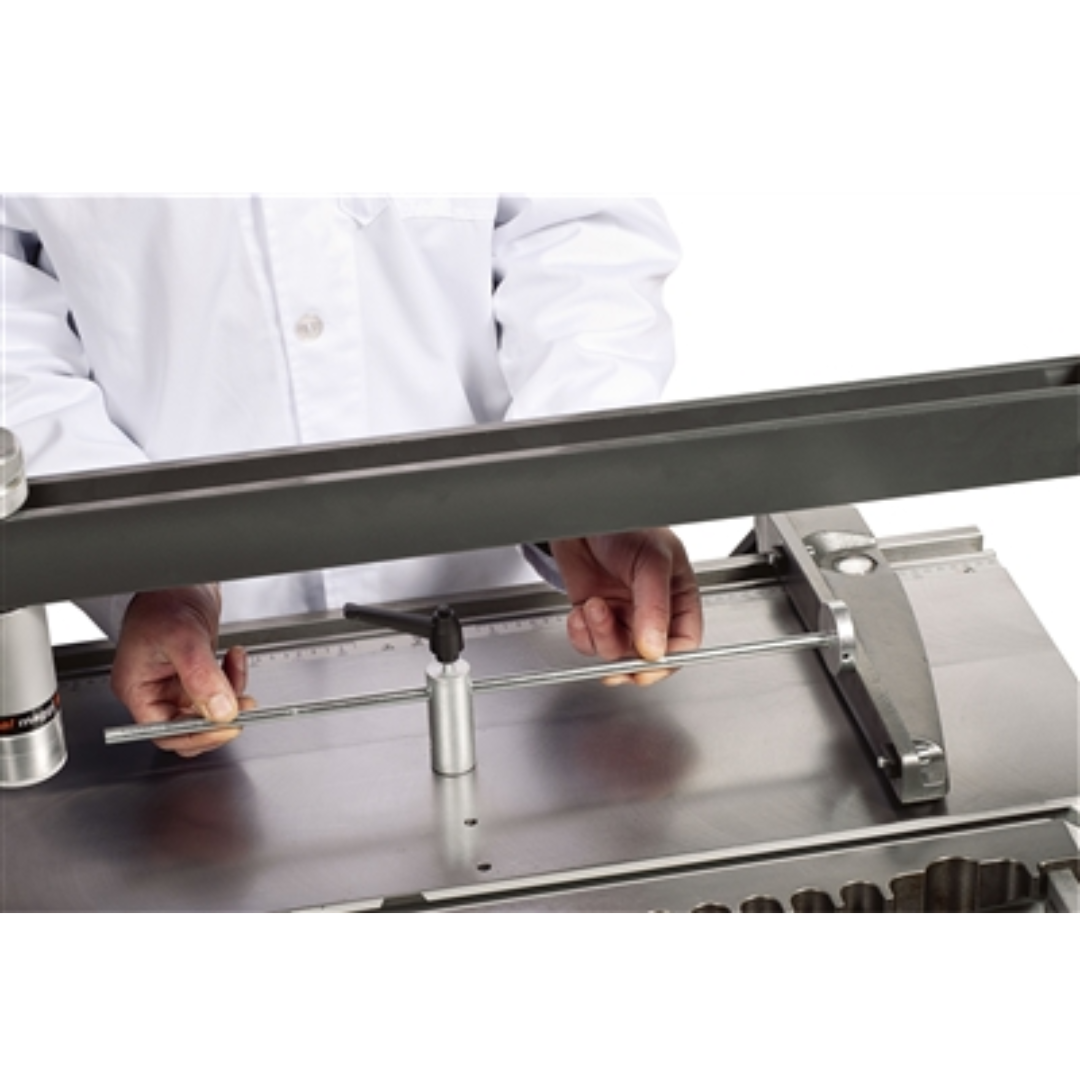 Maggi System 21 Prestige Construction/Line Borer MAG-SYSTEM-21P precision drilling alignment detail with operator hand positioning material