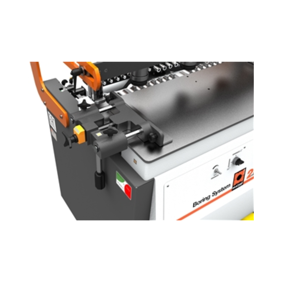 Maggi System 23 Construction/Line Borer MAG-SYSTEM-23 close-up of drilling mechanism and precision alignment system
