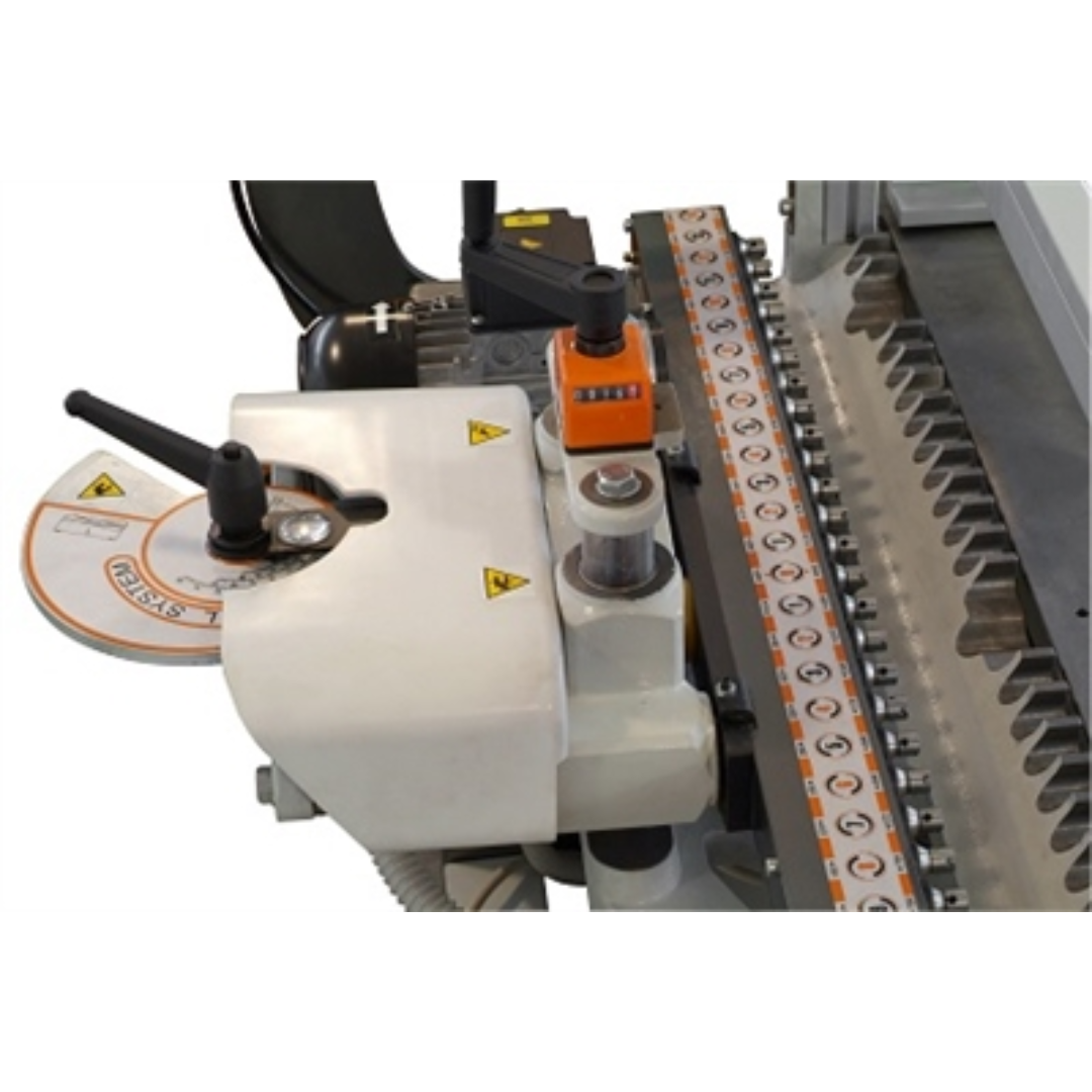 Maggi System 29 Construction/Line Borer MAG-SYSTEM-29 close-up of pneumatic controls and clamping system