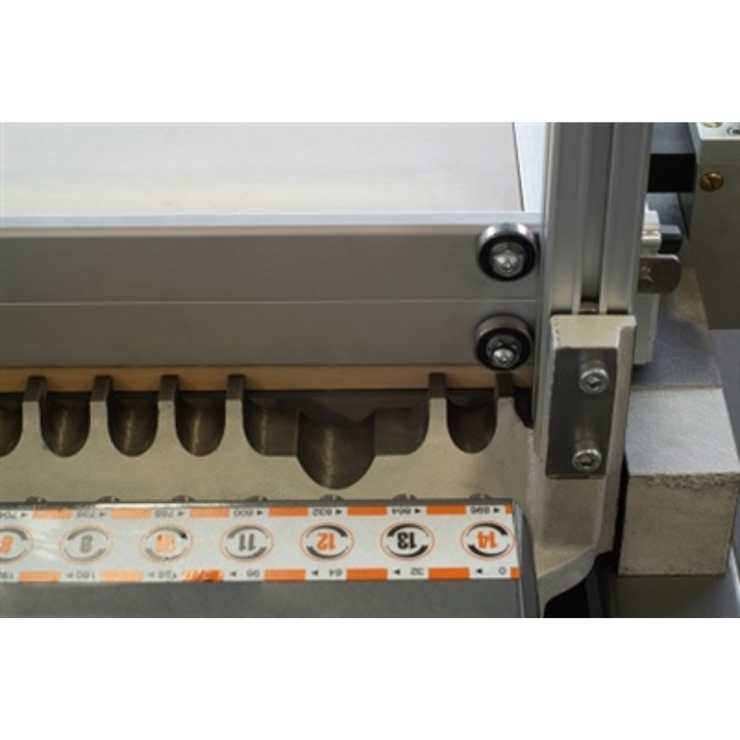 Maggi System 29 Construction/Line Borer MAG-SYSTEM-29 detail of multi-spindle drilling system and alignment rail