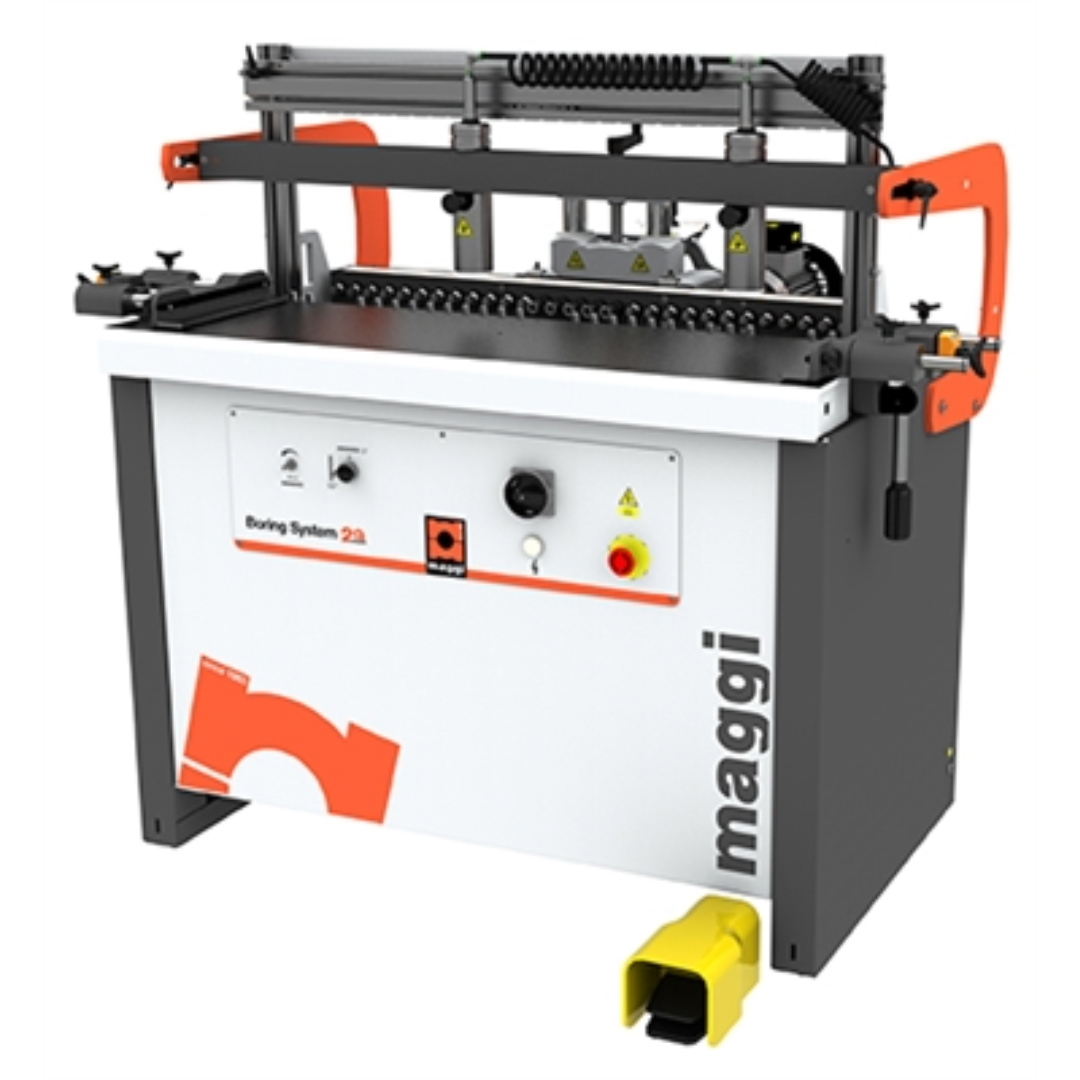 Maggi System 29 Construction/Line Borer MAG-SYSTEM-29 industrial 29 spindle line boring machine with precision drilling head and heavy-duty frame