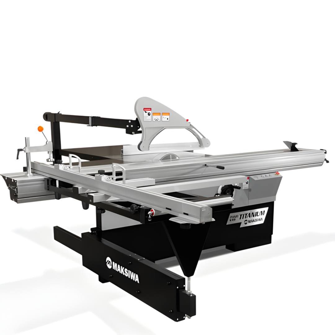 Maksiwa BMT.3200.IR Sliding Panel Saw with Blade Guard, Scoring Unit, and Precision Fence System