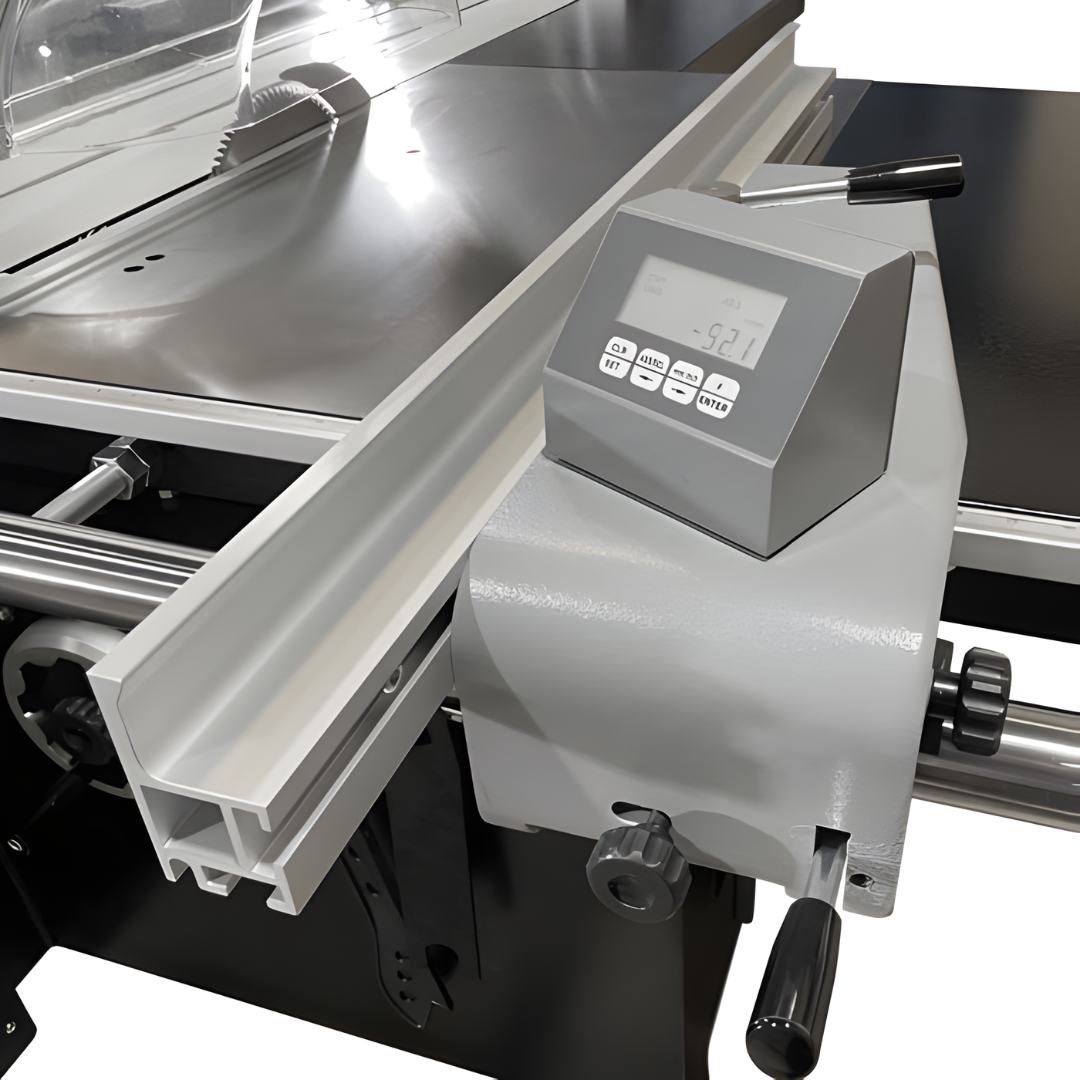 Maksiwa BMT.3200.IR Sliding Table Support Rail and Aluminum Extrusion Detail