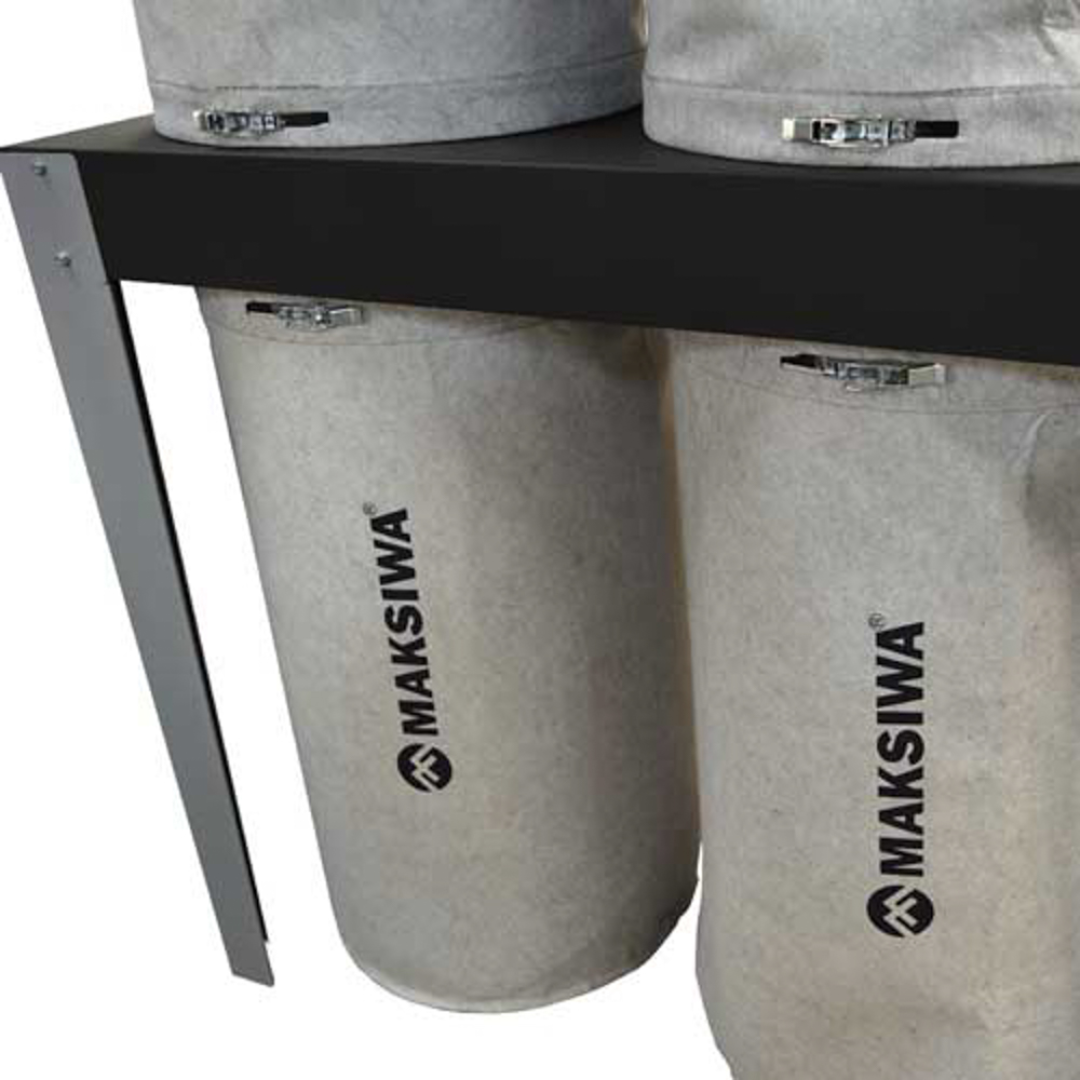 Maksiwa CPD/5.S Dust Collector filter canisters showing high-capacity industrial dust filtration