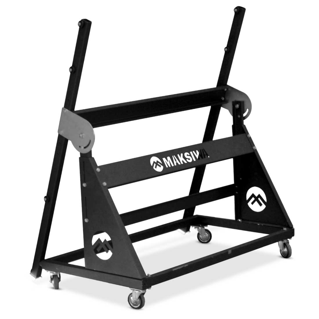 Maksiwa TC.3000 Panel Carrier with steel frame and caster wheels
