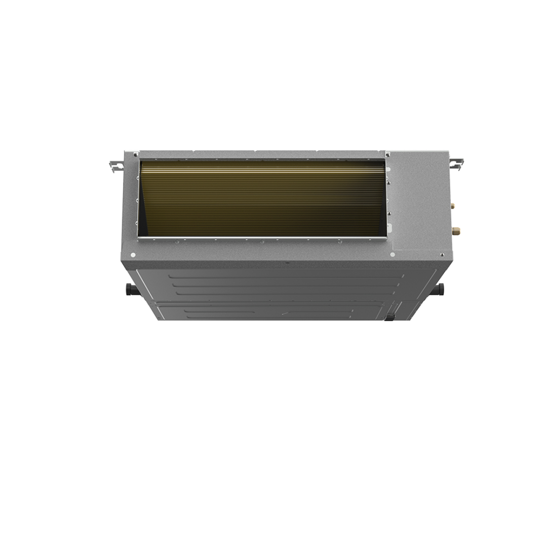Mrcool Olympus Duct DUCT-24HP-230B-O front view highlighting air outlet and concealed mounting configuration